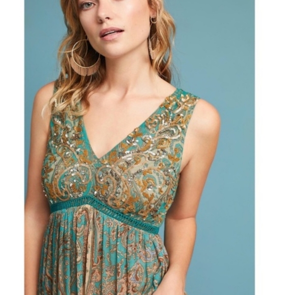 Anthropologie - Rana Gill Paisley - - Picture 4 of 8